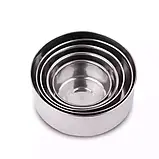 Набор судков из нержавеющей стали UNIQUE UN-1515 5шт с силиконовыми крышками, фото 2