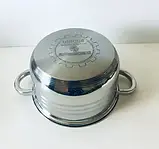 Набір каструль UNIQUE UN-5034 10пр. (2,1л, 2,9л, 3,9л, 5,1л, 6,5л, з кришками), фото 4