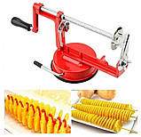 Машинка для спіральної нарізки картоплі Spiral Potato Slicer, фото 3