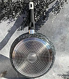 Сковорода 26 см Edenberg EB-9155 з антипригарним гранітним покриттям, фото 5