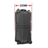 Переносна музична колонка з дротовим мікрофоном ZQS-8120, фото 6