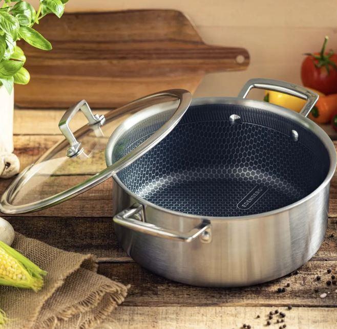 Каструля Edenberg EB-17052 з кришкою 22см і антипригарним тефлоновим покриттям 3.5 л, фото 1