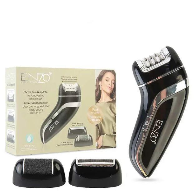 Багатофункціональний епілятор Enzo EN-3163, Жіночий депілятор для догляду за тілом, фото 1
