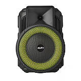 Портативна Bluetooth колонка RX-8135W з LED-підсвіткою, фото 6