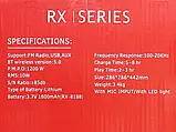 Портативна колонка з мікрофоном та пультом RX-8188, фото 4