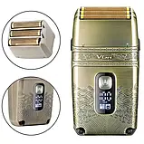 Електробритва шейвер VGR V-335 з трьома ножовими блоками, фото 2