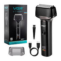 Електробритва шейвер з висувним тримером VGR V-371 для вологого і сухого гоління