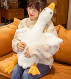 М'яка іграшка подушка Гусь-обнімусь 70см, фото 4