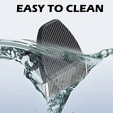 Акумуляторна бездротова машинка для стрижки волосся VGR V-698 з LED дисплеєм і 4 насадками, фото 5