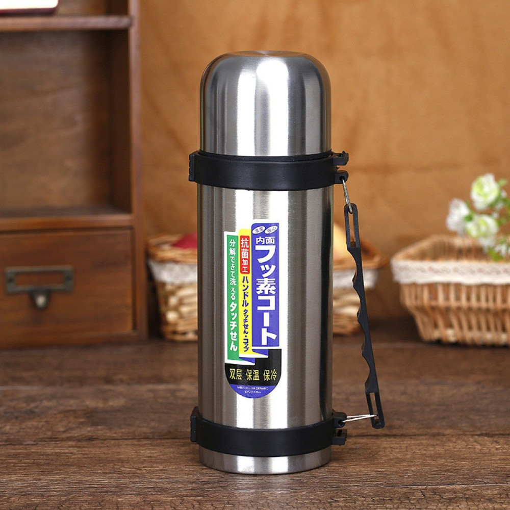 Хромований термос Originals з кришкою чашкою 750 мл, фото 1