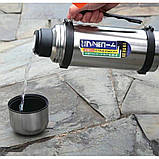 Хромований термос Originals з кришкою чашкою 750 мл, фото 3