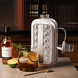 Силіконова форма для заморожування льоду у формі кульок, фото 3