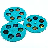 Проєктор зоряного неба лампа нічник Astronaut Projector Lamp K2301 зі змінними картриджами, фото 4