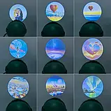 Проєктор зоряного неба лампа нічник Astronaut Projector Lamp K2301 зі змінними картриджами, фото 5