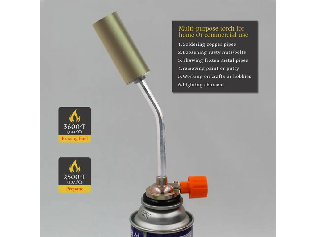 Газовий пальник 19 см BLOW LAMP TORCH NO.:6003157, фото 1