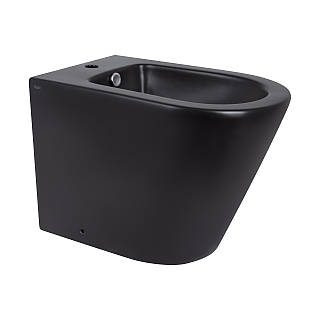 Біде підлогове Qtap Scorpio 530x360x395 Matt black QT14441003CMB Technohub - Гарант Якості