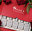 Подарунковий набір гель лаків. Saga Professional Love Red 5 шт. набір червоних гель лаків., фото 4