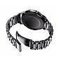 Ремінець металевий для годинника 20 мм Rolex Bead design чорний, фото 6