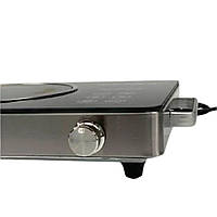 Інфрачервона плита Rainberg 3200Вт чорна склокерамічна сенсорне управління BUV