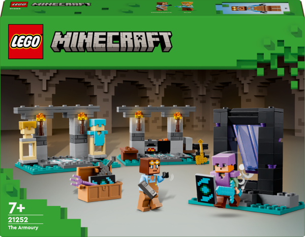 Конструктор LEGO Minecraft Зброярня 203 деталі