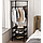 Угловая вешалка в прихожую с тремя полками 185 х 40 х 40 см Corner Coat Rack TM3-303, фото 3