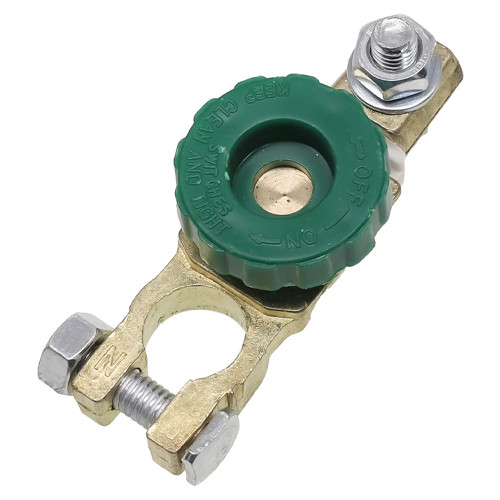 Клема мінусова для автомобільного АКБ з вимикачем маси 6-24В, фото 1