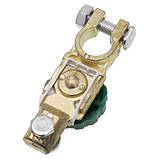 Клема мінусова для автомобільного АКБ з вимикачем маси 6-24В, фото 3