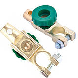 Клема мінусова для автомобільного АКБ з вимикачем маси 6-24В, фото 5