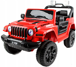 Дитячий електромобіль JEEP LT 4x4 червоний PlayHouse (Польща)