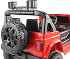 Дитячий електромобіль JEEP LT 4x4 червоний PlayHouse (Польща), фото 9