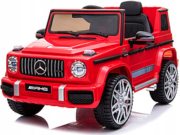 Дитячий електромобіль MERCEDES G63 AMG червоний (Польща)