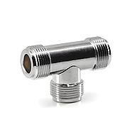 Спліттер антенний N type Female (мама) на 2 Female (мама), трійник розгалужувач для антен, перехідник N типу, фото 5