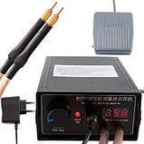 Апарат контактного точкового зварювання з ножною педаллю 8000Вт, портативний 9600мАг, фото 4