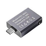 USB тестер струму, напруги, ємності, Type-C, Hidance HDC-085C, фото 3
