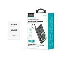 Повербанк 10000mAh Choetech B695 Black QC3.0 PD3.0 бездротова зарядка смартфонів та Apple Watch (43-00131), фото 5