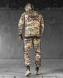 Костюм Спортивний Мультикам на флісі Зимовий Army НП3306 ТМ, фото 3
