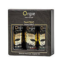 Набір олій для тантричного масажу Orgie – Tantric Mini Size Collection (3х30 мл), зволоження