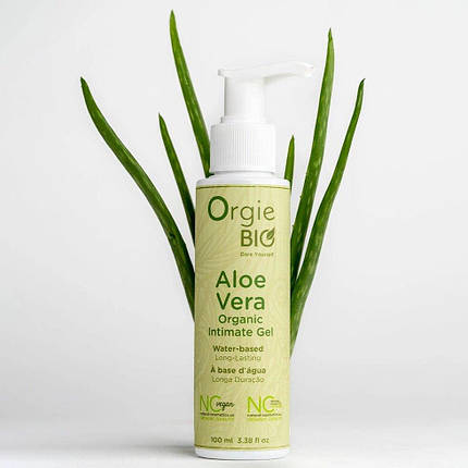 Гель для інтимної гігієни Orgie – Bio Aloe Vera Organic Intimate Gel (100 мл) з алое віра, фото 3