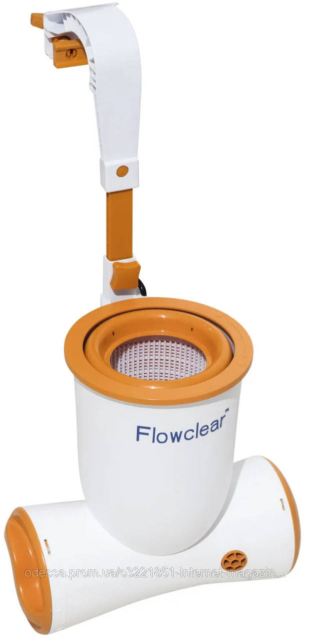 Скімер-фільтр Bestway 58469 (для каркасних басейнів об'ємом 1100-31700 л., фільтр-насос 3974 л/год., тип картриджа "III", 73W), фото 1