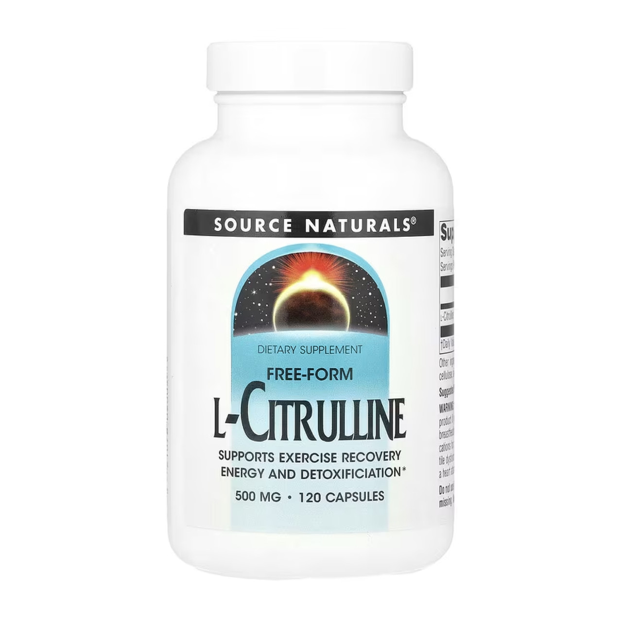 L-Citrulline 500 mg - 120 caps (Пошкоджена банка)