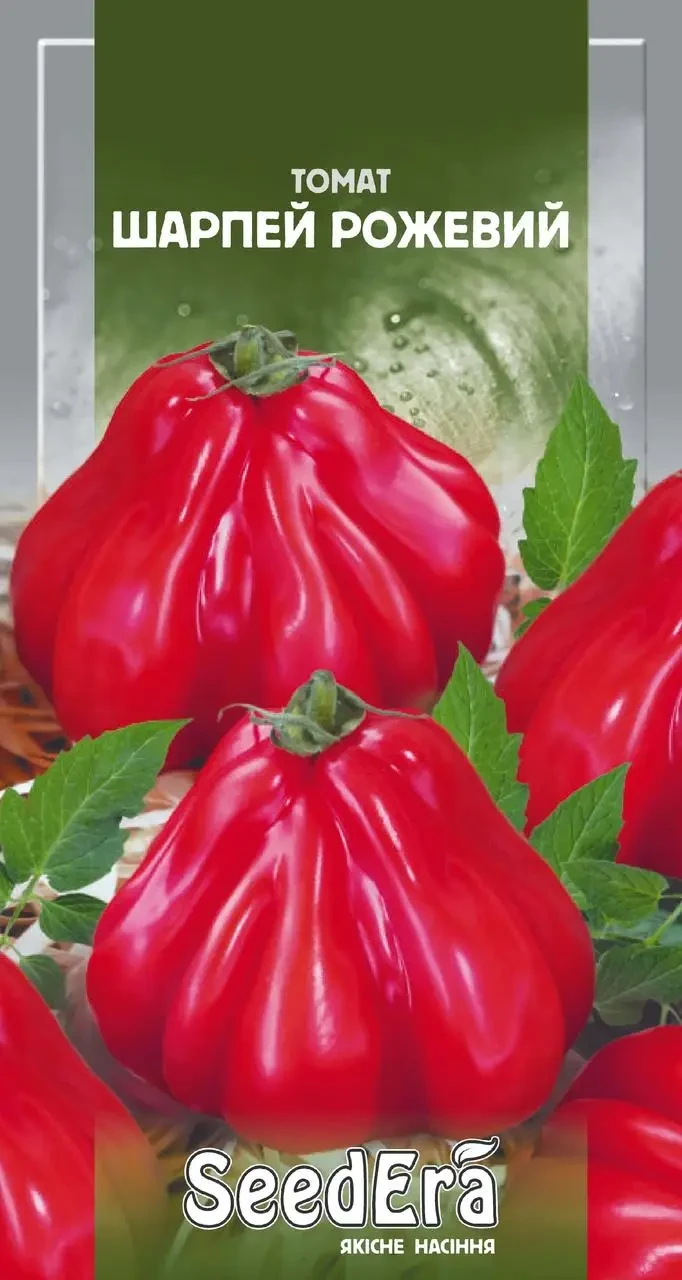 Насіння томата Шарпей Рожевий, 0,1 г — середній (110-115 днів), рожевий, індитермінантний, SeedEra