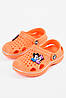 Крокси дитячі для дівчинки помаранчевого кольору 196872P, фото 2
