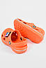 Крокси дитячі для дівчинки помаранчевого кольору 196872P, фото 3