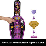 Лялька Монстер Хай Клодін Вульф Таємниці монстрів Жахо-секрети Monster High Clawdeen Wolf Doll HXH85 Оригінал, фото 4