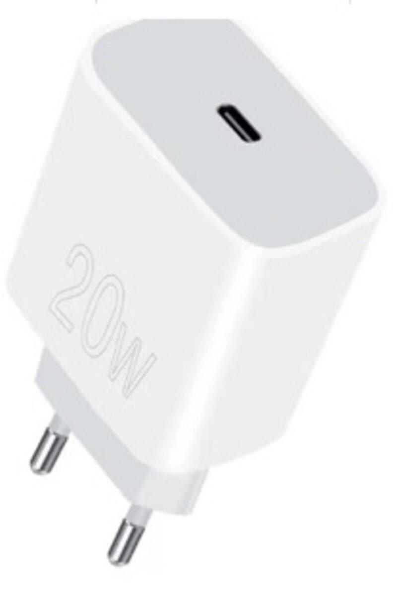 Мережевий зарядний пристрій WUW-C176 20W PD USB-C  white