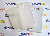 Original Silicon Case HTC Desire 500 White чохол накладка силіконова