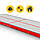 Мат гімнастичний надувний 4FIZJO Air Track Mat 600 x 200 x 20 см White/Red (P-5907739312044), фото 11