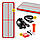 Мат гімнастичний надувний 4FIZJO Air Track Mat 600 x 200 x 20 см White/Red (P-5907739312044), фото 7