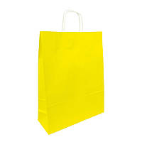 Пакет крафтовий (жовтий, 32*12*42 см)