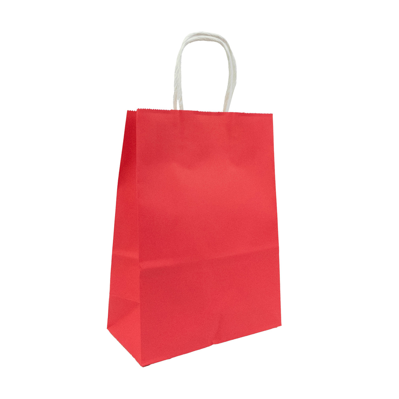 Пакет крафтовий (малиновий, 15*21*8 см)